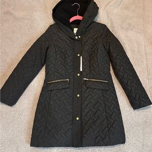 Cole Haan Black Quilted Jacket